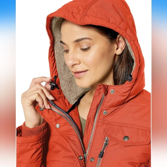 Carhartt rain defender jacket small (4-6) - Picture 5 of 15